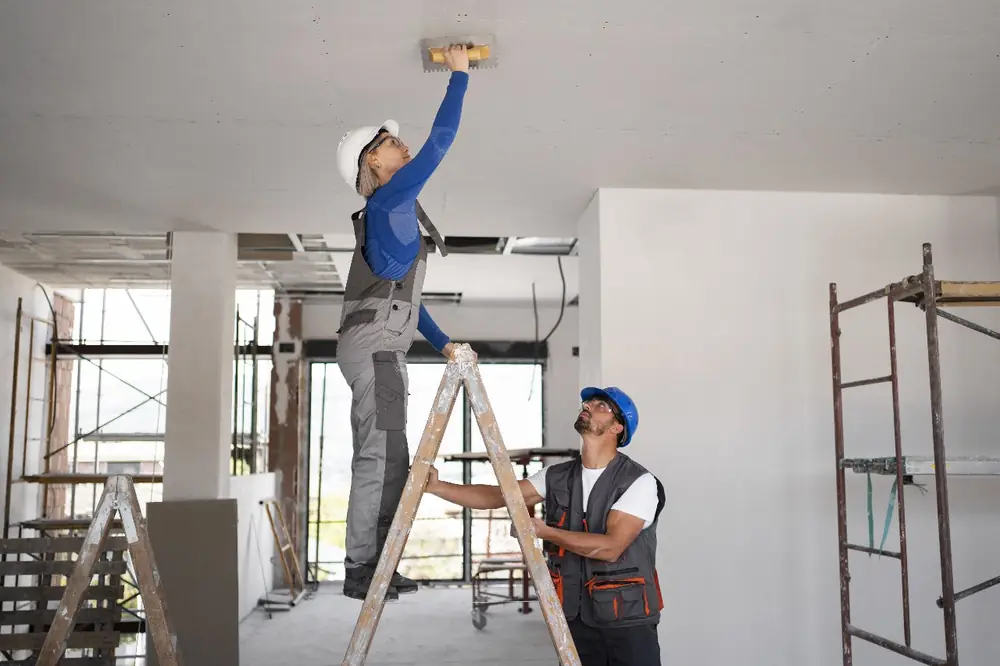 Interior renovation work