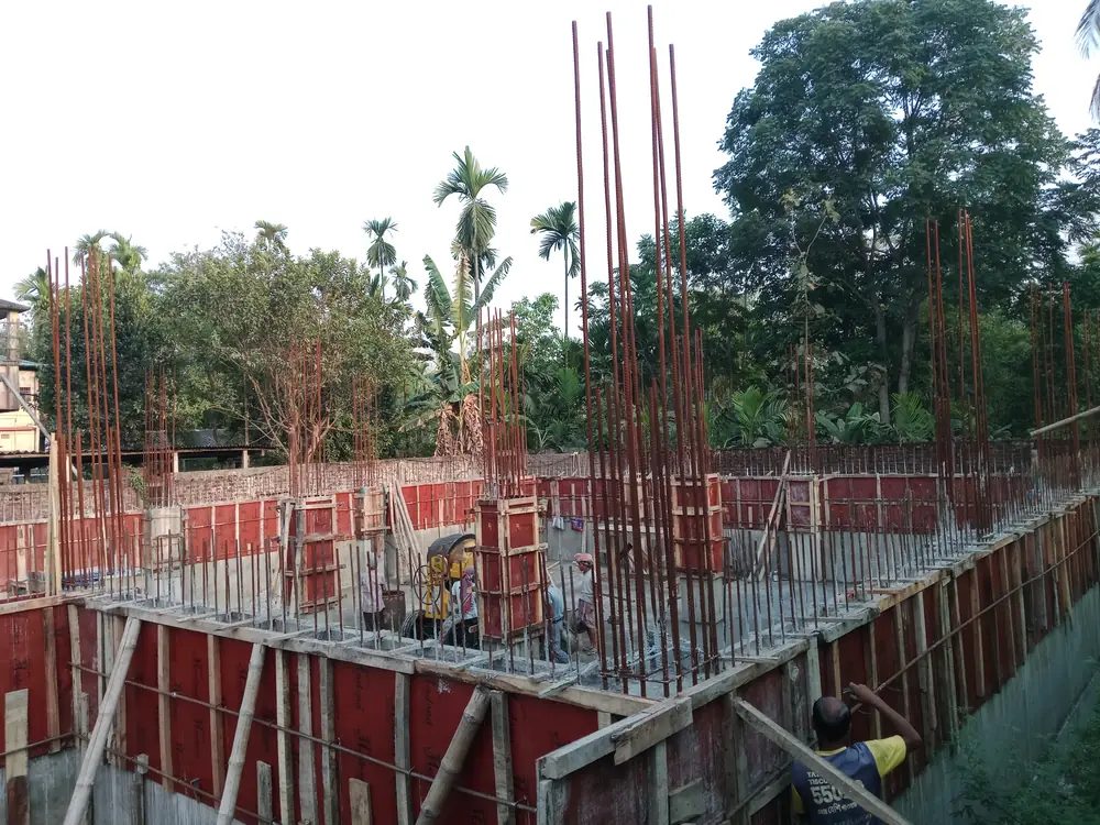 Panacea India construction site